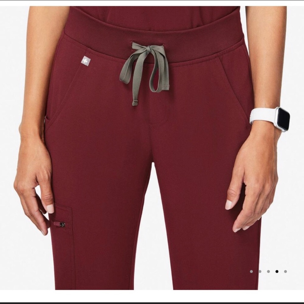 Figs burgundy Zamora Jogger LP